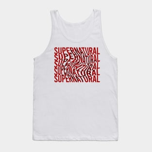 Supernatural TV Series lover Tank Top